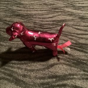 Love pink stuffed dog